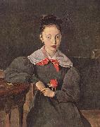 Jean-Baptiste Camille Corot, Portrait of Octavie Sennegon, the artist's niece